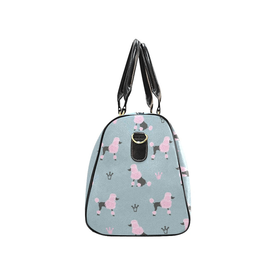poodle dog pattern Travel Bag