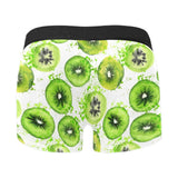 Watercolor kiwi pattern Men's All Over Print Boxer Briefs Men's Underwear