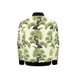 Bonsai pattern Kids' Boys' Girls' Bomber Jacket