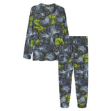 blueberry pattern Women's All Over Print Pajama Set