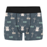 windmill tree pattern Men's All Over Print Boxer Briefs Men's Underwear