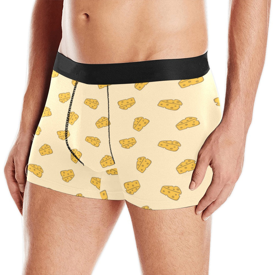 Cheese pattern Men's All Over Print Boxer Briefs Men's Underwear