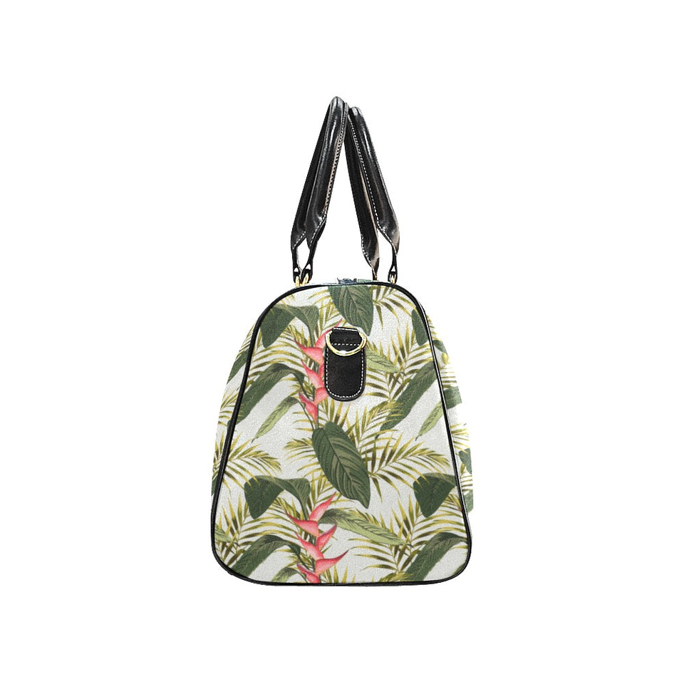 heliconia pattern Travel Bag