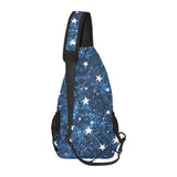 Night sky star pattern All Over Print Chest Bag