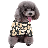 Champignon mushroom pattern All Over Print Pet Dog Round Neck Fuzzy Shirt