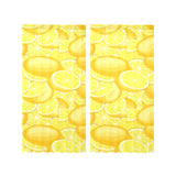 lemon pattern Gauze Curtain