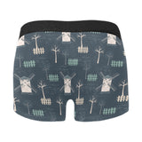 windmill tree pattern Men's All Over Print Boxer Briefs Men's Underwear
