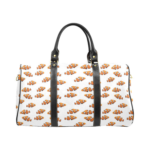 Clown Fish Pattern Print Design 03 Travel Bag