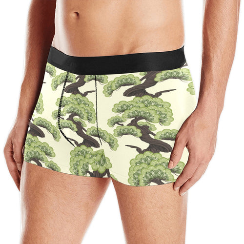 Bonsai pattern Men's All Over Print Boxer Briefs Men's Underwear