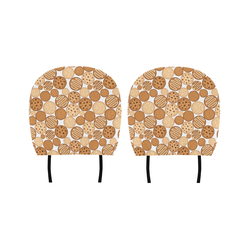 Various cookie pattern Car Headrest Cover