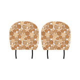 Various cookie pattern Car Headrest Cover