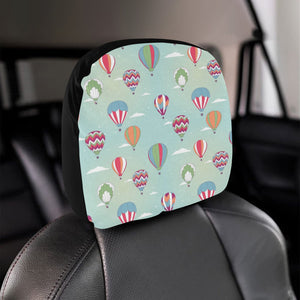 Hot Air Balloon design Pattern Car Headrest Cover