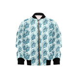 Swordfish Pattern Print Design 05 Kids' Boys' Girls' Bomber Jacket