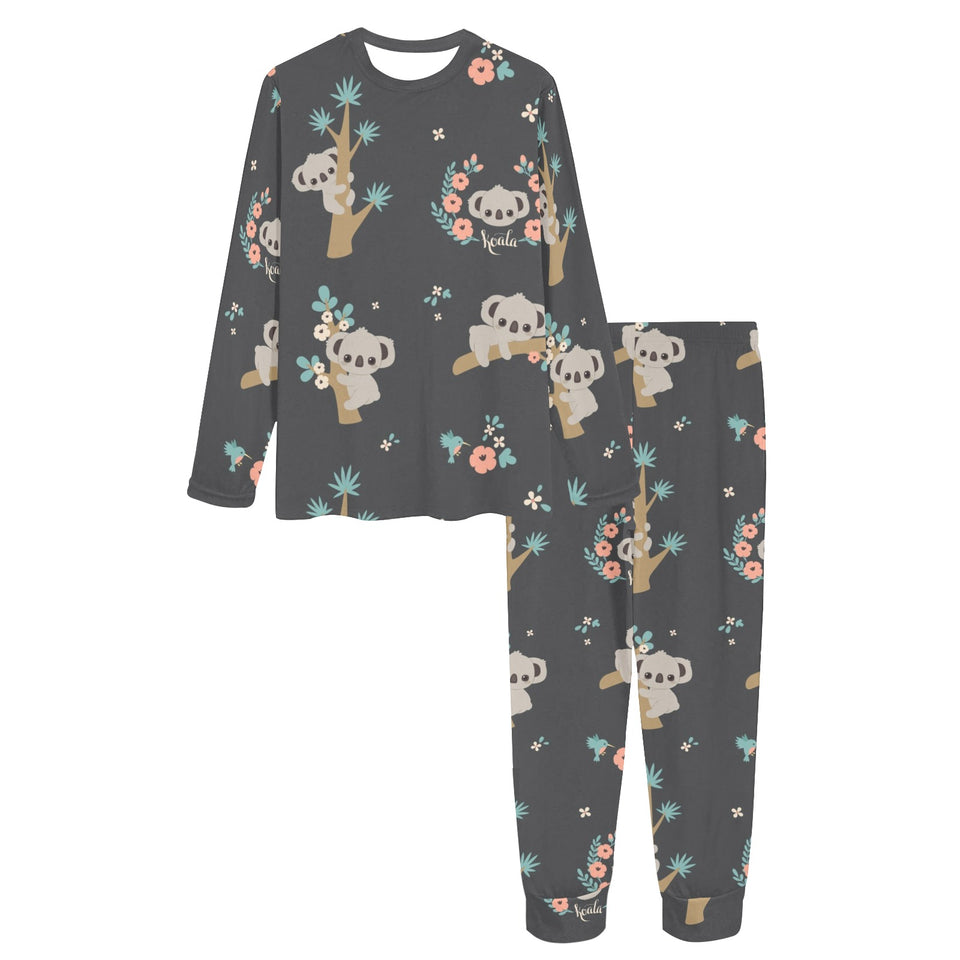 Cute koala pattern Women's All Over Print Pajama Set