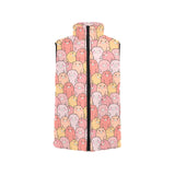 Pig Pattern Print Design 04 Women's Padded Vest