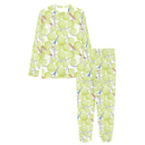 Tennis Pattern Print Design 01 Women's All Over Print Pajama Set