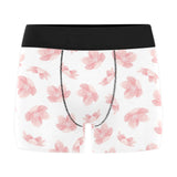 Pink sakura cherry blossom pattern Men's All Over Print Boxer Briefs Men's Underwear