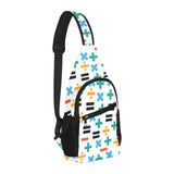 Math Pattern Print Design 05 All Over Print Chest Bag