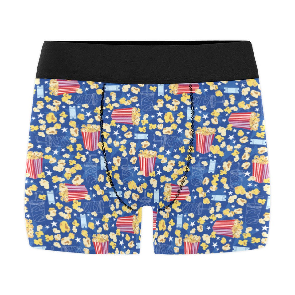 Popcorn Pattern Print Design 01 Men's All Over Print Boxer Briefs Men's Underwear