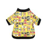 Camera Pattern Print Design 02 All Over Print Pet Dog Round Neck Fuzzy Shirt