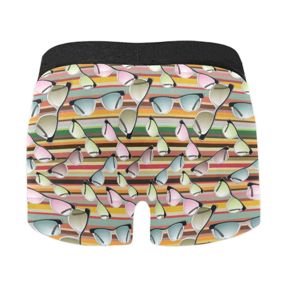 Sun Glasses Pattern Print Design 02 Men's All Over Print Boxer Briefs Men's Underwear