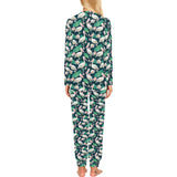 Pelican Pattern Print Design 03 Women's All Over Print Pajama Set