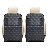 Swordfish Pattern Print Design 03 Car Seat Back Organizer