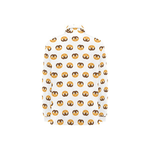 Pretzels Pattern Print Design 02 Women's Long Sleeve Polo Shirt