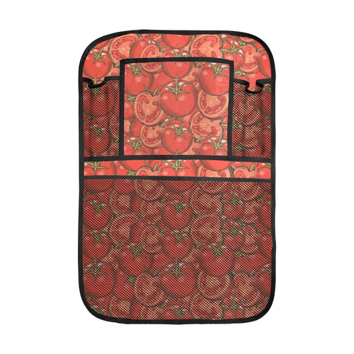 Red Tomato Pattern Car Seat Back Organizer