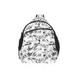 Greyhound Pattern Print Design 01 All Over Print Chest Bag