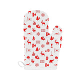 Canada Pattern Print Design 04 Heat Resistant Oven Mitts
