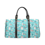 Christmas cute siberian husky puppie pattern Travel Bag