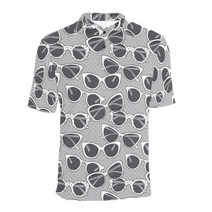 Sun Glasses Pattern Print Design 04 Men's All Over Print Polo Shirt