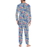 Popcorn Pattern Print Design 01 Men's All Over Print Pajama