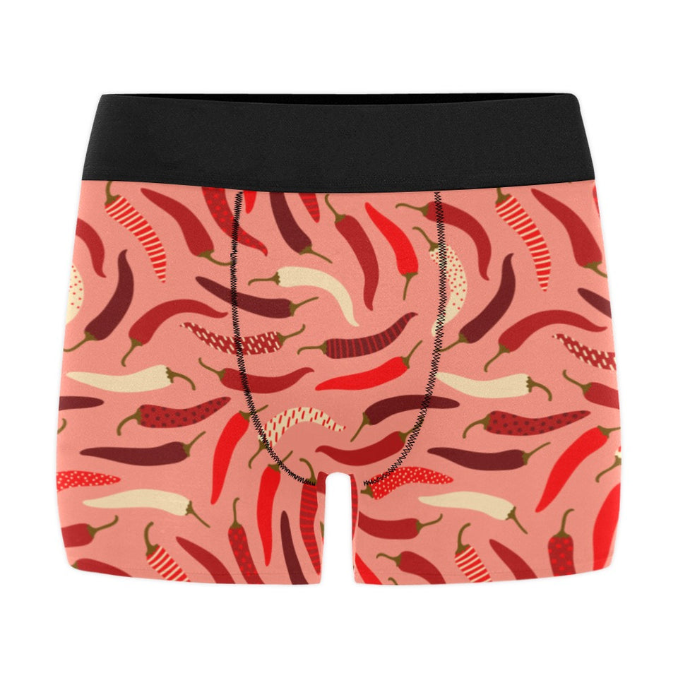 Beautiful Chili peppers pattern Men's All Over Print Boxer Briefs Men's Underwear