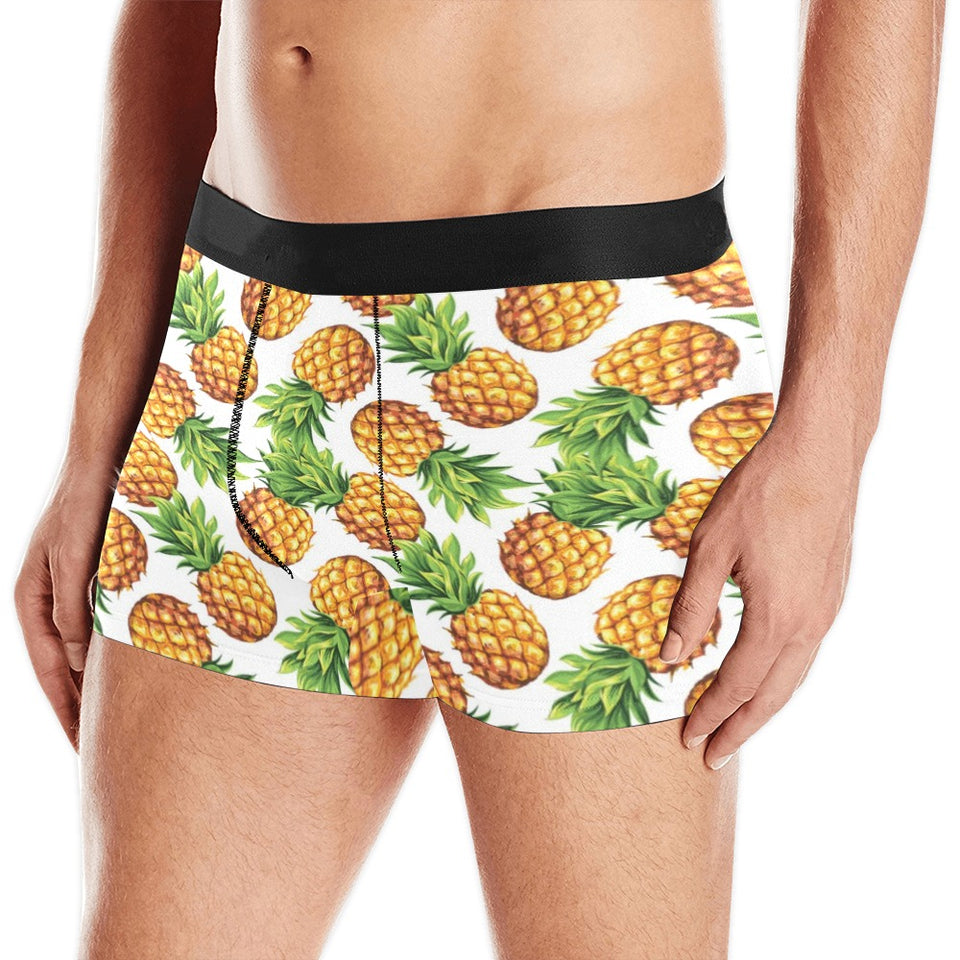 Pineapples design pattern Men's All Over Print Boxer Briefs Men's Underwear