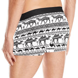 Camel polynesian tribal pattern Men's All Over Print Boxer Briefs Men's Underwear