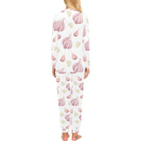 Garlic pattern Women's All Over Print Pajama Set