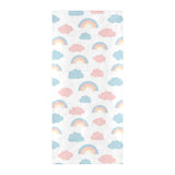Cute rainbow clound pattern Beach Towel