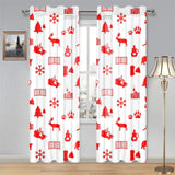 Canada Pattern Print Design 04 Gauze Curtain