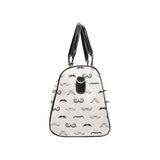 Mustache Beard Pattern Print Design 05 Travel Bag