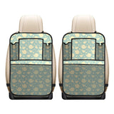 Tea pots Pattern Print Design 02 Car Seat Back Organizer