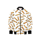French fries potato pattern Kids' Boys' Girls' Bomber Jacket