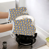 Guinea Pig Pattern Print Design 02 Heat Resistant Oven Mitts