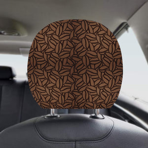 coffee bean pattern Car Headrest Cover