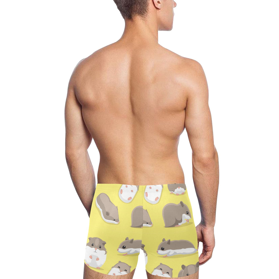 Cute Hamster pattern Men's Swimming Trunks