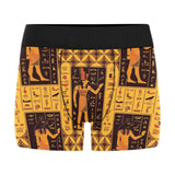 Egypt Hieroglyphics Pattern Print Design 05 Men's All Over Print Boxer Briefs Men's Underwear
