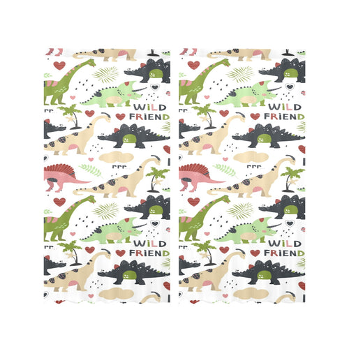 Cute dinosaurs pattern Gauze Curtain