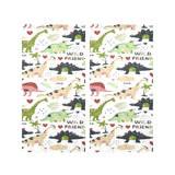 Cute dinosaurs pattern Gauze Curtain
