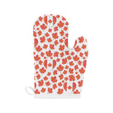 Canada Pattern Print Design 02 Heat Resistant Oven Mitts